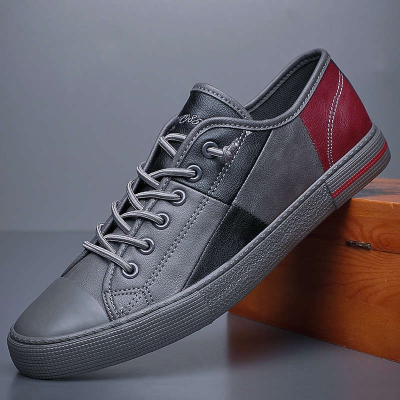 Crossfit Male - Mocassini in pelle da uomo autunno